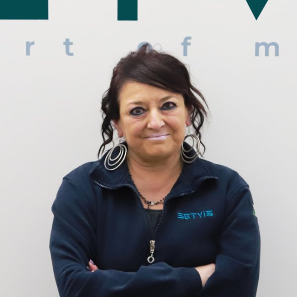 Foto di Catia Corona, Responsabile logistica e spedizioni di Setvis